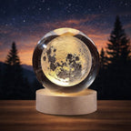 EverVibe™ LunarGlow Crystal Moon Lamp
