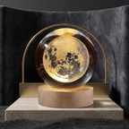 EverVibe™ LunarGlow Crystal Moon Lamp