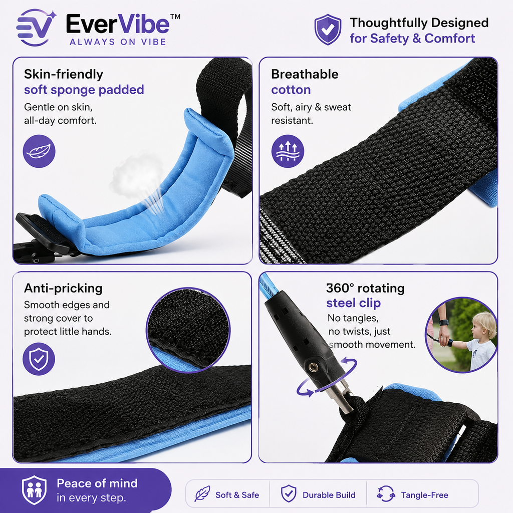 EverVibe™ SafeSteps Child Safety Leash