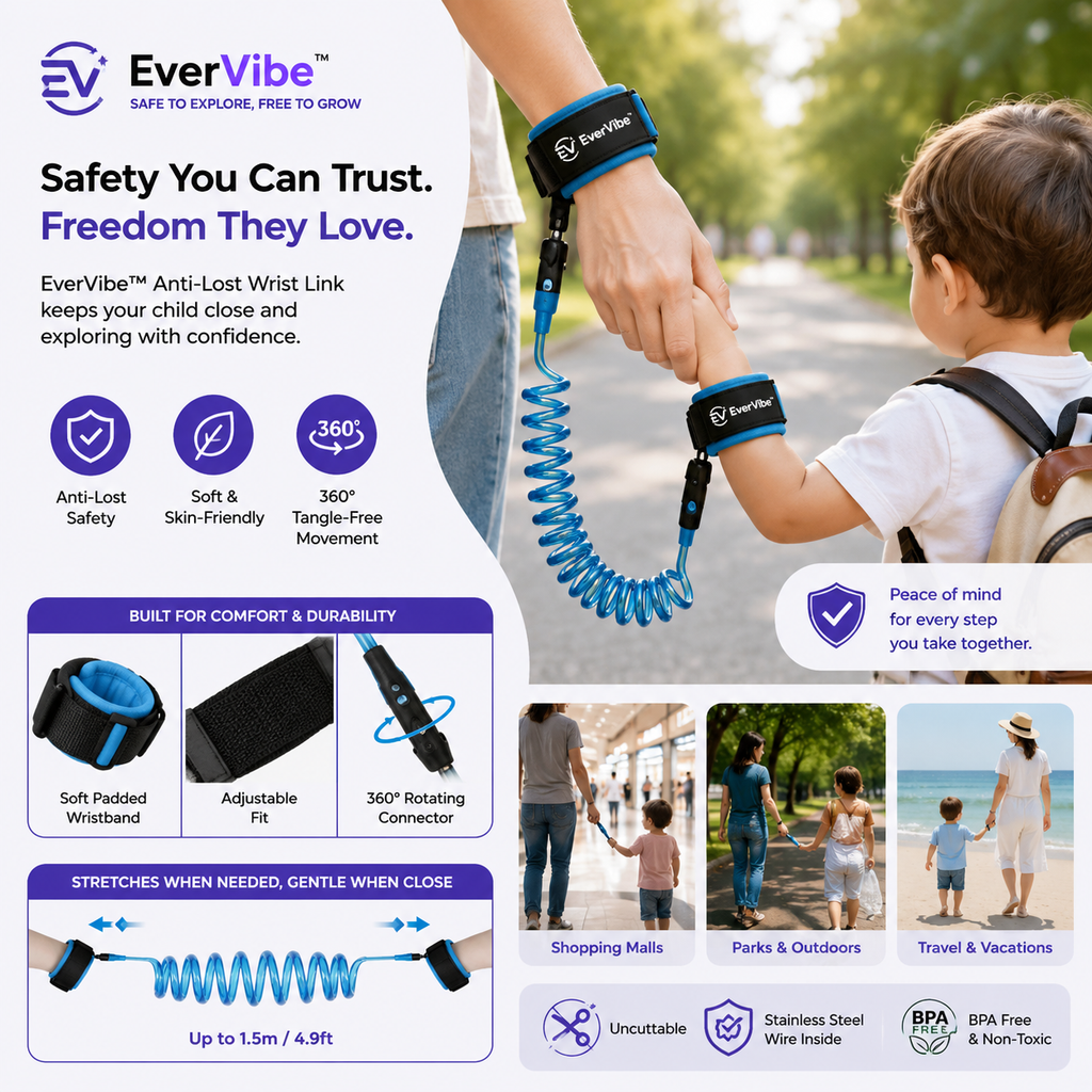 EverVibe™ SafeSteps Child Safety Leash