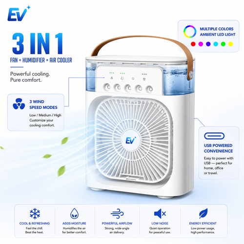 Ever Vibe™ ArcticCool Mini Air Cooler