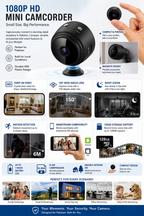 EverVibe™ MiniGuard WiFi Camera