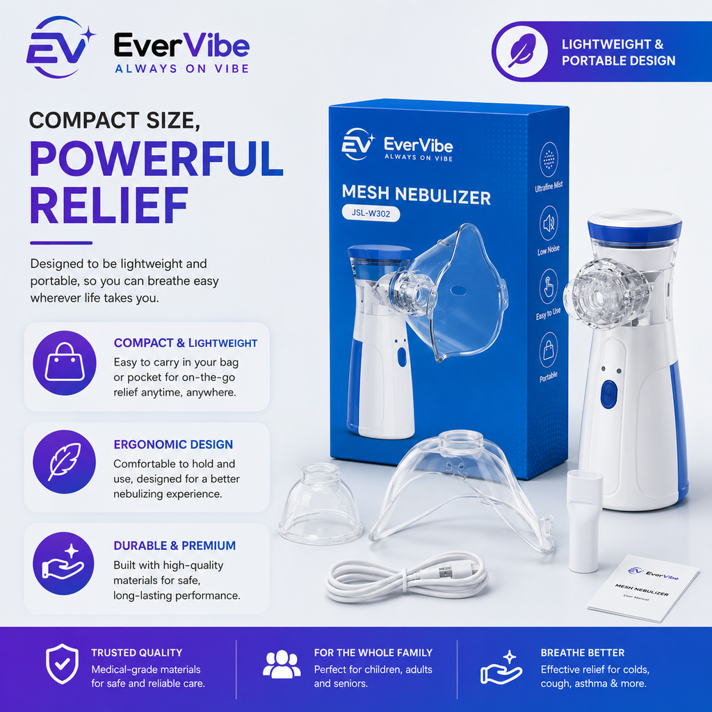 EverVibe™ BreatheEase Nebulizer