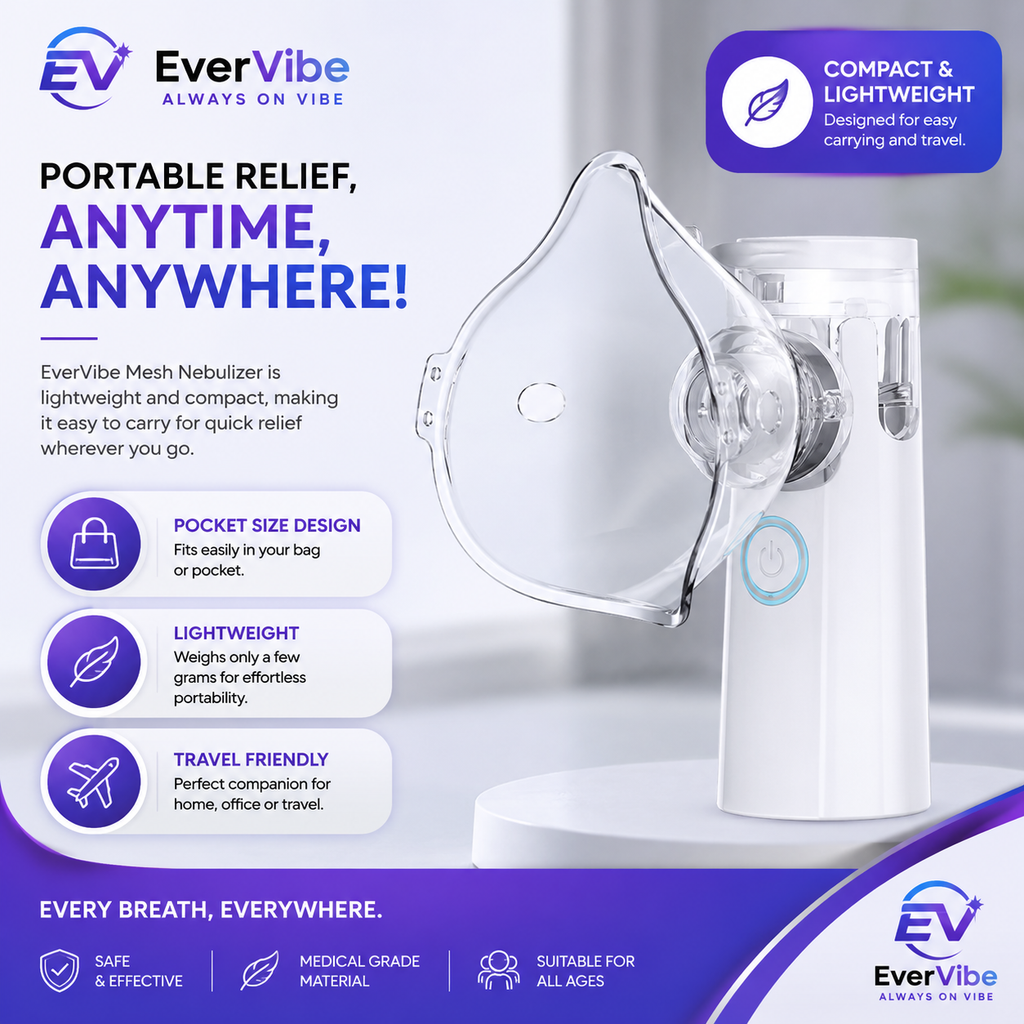EverVibe™ BreatheEase Nebulizer