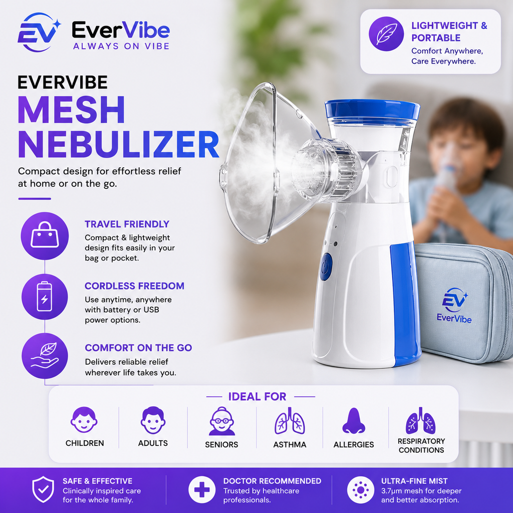 EverVibe™ BreatheEase Nebulizer