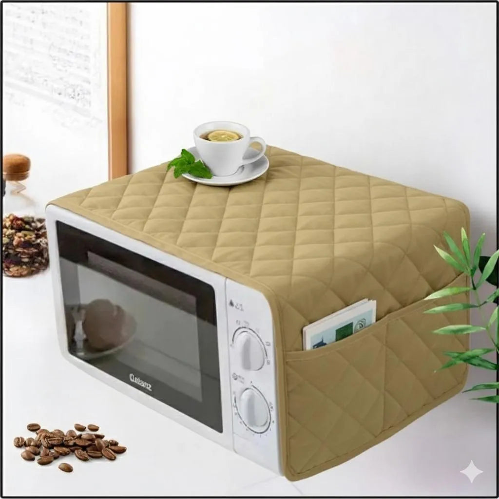 EverVibe™ Microwave Cover for Kitchen Dust Protection
