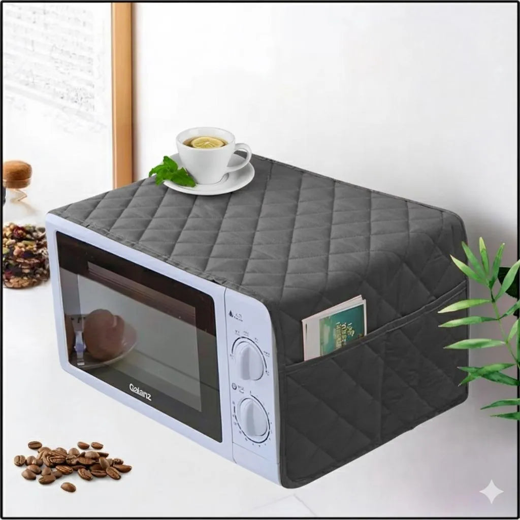 EverVibe™ Microwave Cover for Kitchen Dust Protection