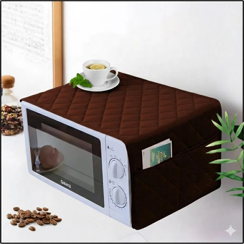 EverVibe™ Microwave Cover for Kitchen Dust Protection